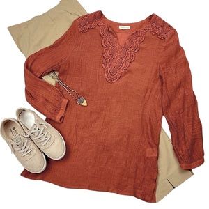 Indigo Soul long sleeve boho Tunic